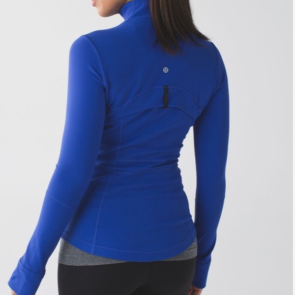 Lululemon Define Jacket in Sapphire Blue Size 10 - Picture 2 of 12